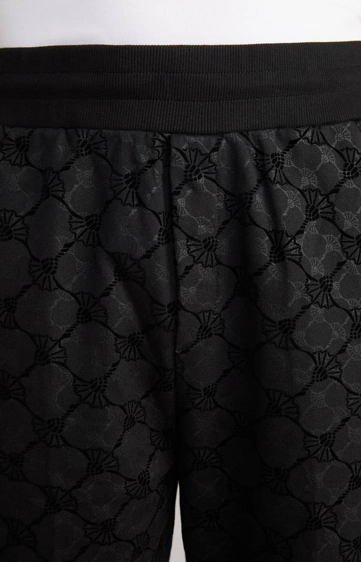 Joop Cornflower-Joggpants Thien in Schwarz gemustert Letzte 2 Tage