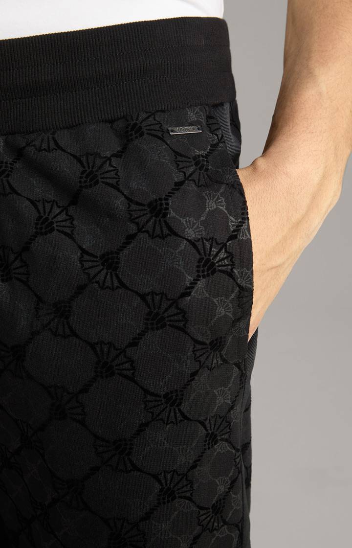 Joop Cornflower-Joggpants Thien in Schwarz gemustert Letzte 2 Tage