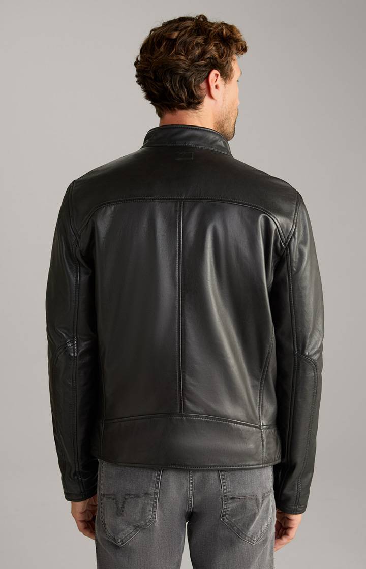 Joop Lederjacke Cleary in Schwarz Bis zu 60% Rabatt
