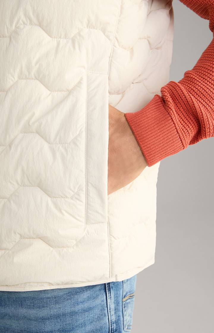 Joop Gefütterte Weste Rosco in Beige Sonderangebot der Fabrik