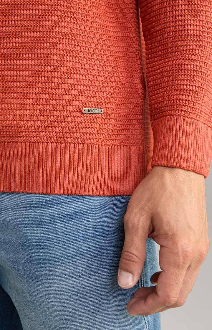 Joop Strickpullover Conrados in Orange Vierteljährliche Förderung