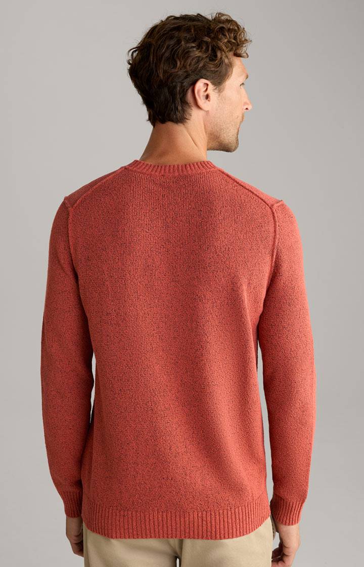 Joop Pullover Bohdan in Orange meliert Super Rabatt