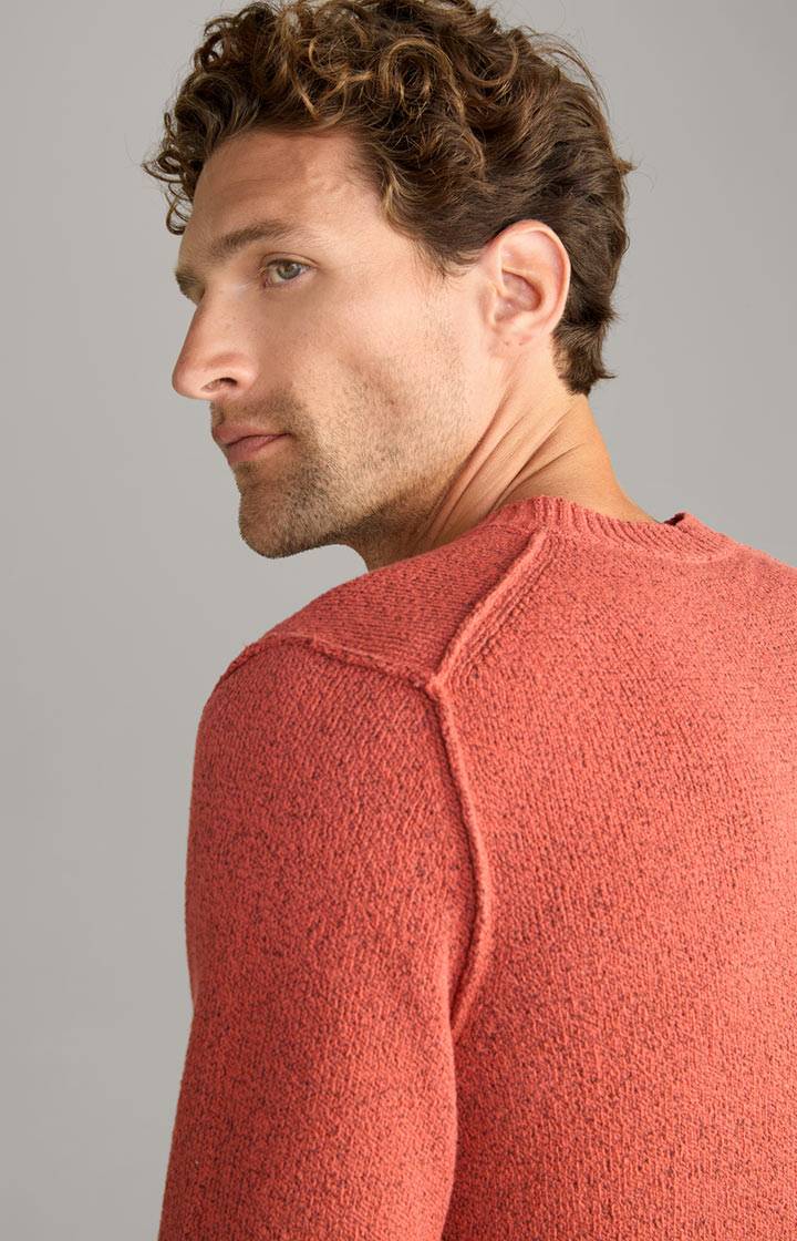 Joop Pullover Bohdan in Orange meliert Super Rabatt