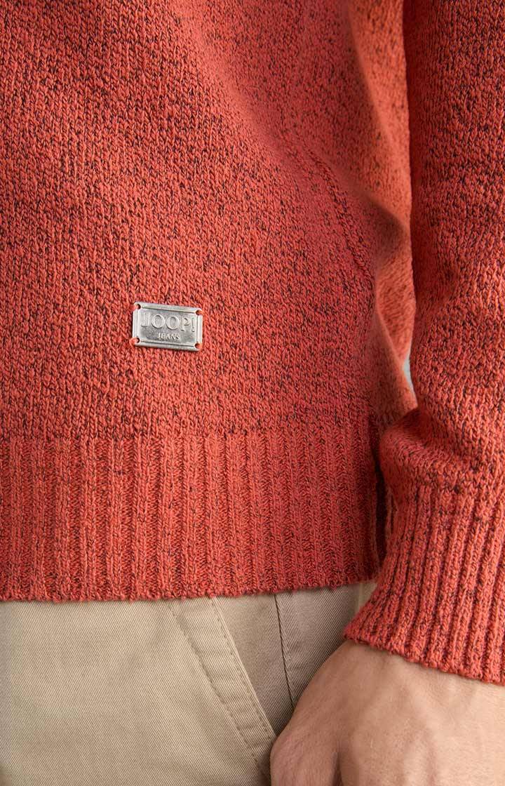 Joop Pullover Bohdan in Orange meliert Super Rabatt