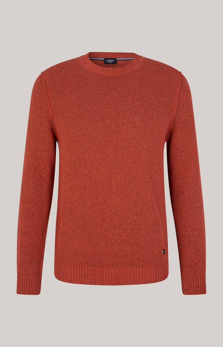 Joop Pullover Bohdan in Orange meliert Super Rabatt