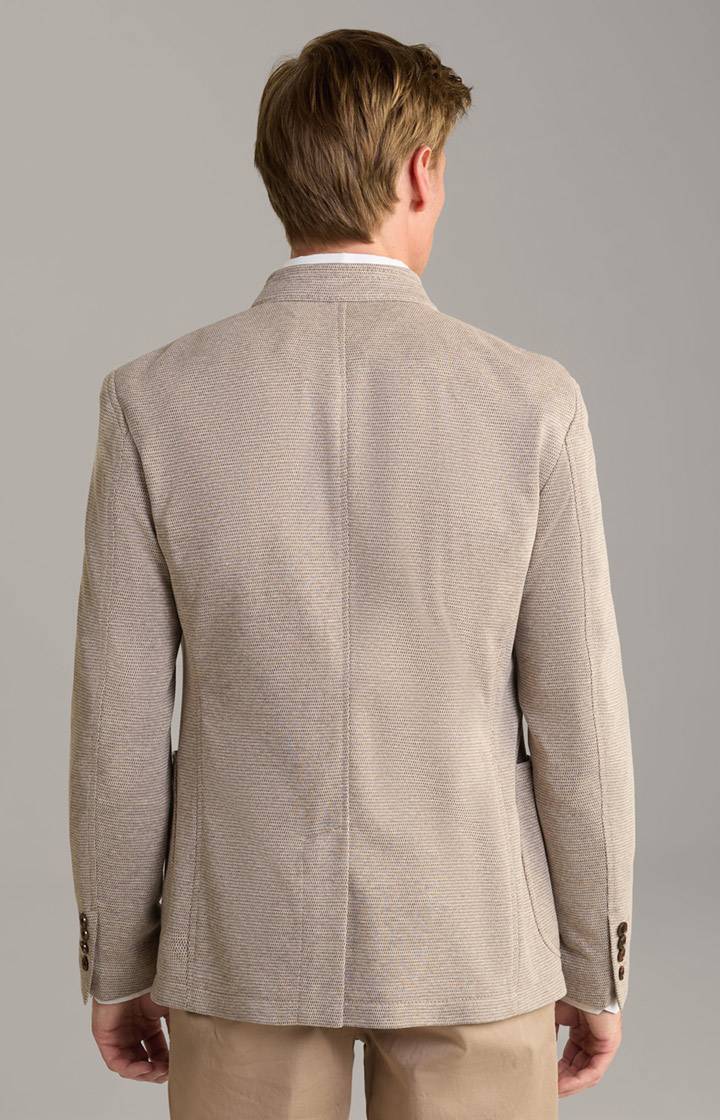 Joop Jersey-Sakko Hiro in Beige meliert Clearance-Verkauf