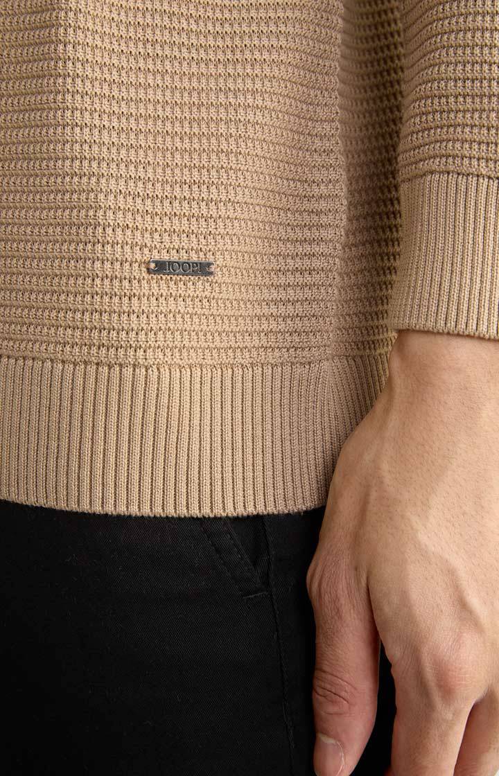 Joop Strickpullover Conrados in Hellbraun 50% Rabatt für begrenzte Zeit