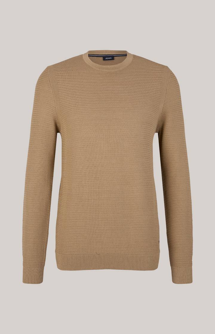 Joop Strickpullover Conrados in Hellbraun 50% Rabatt für begrenzte Zeit