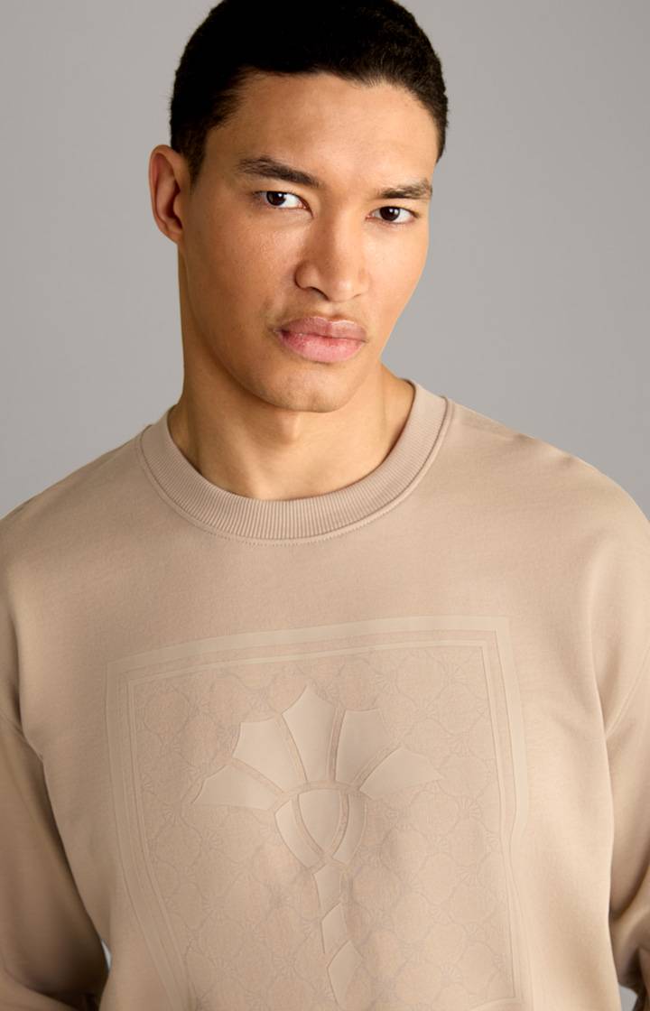 Joop Cornflower-Sweatshirt Cruz in Hellbraun Online