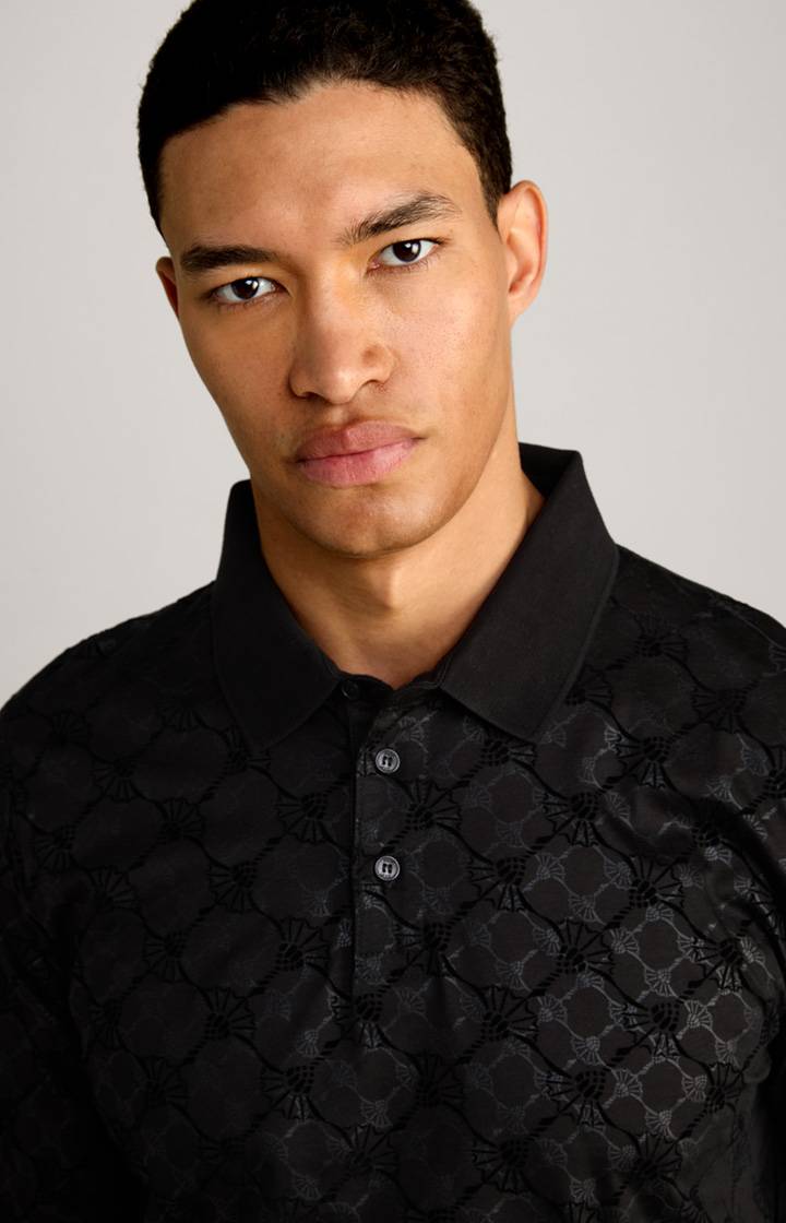 Joop Langarm-Poloshirt Pasquale in Schwarz Günstiger Verkauf