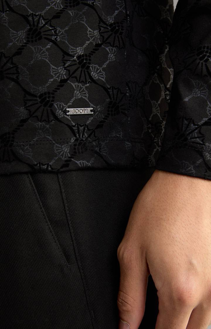 Joop Langarm-Poloshirt Pasquale in Schwarz Günstiger Verkauf