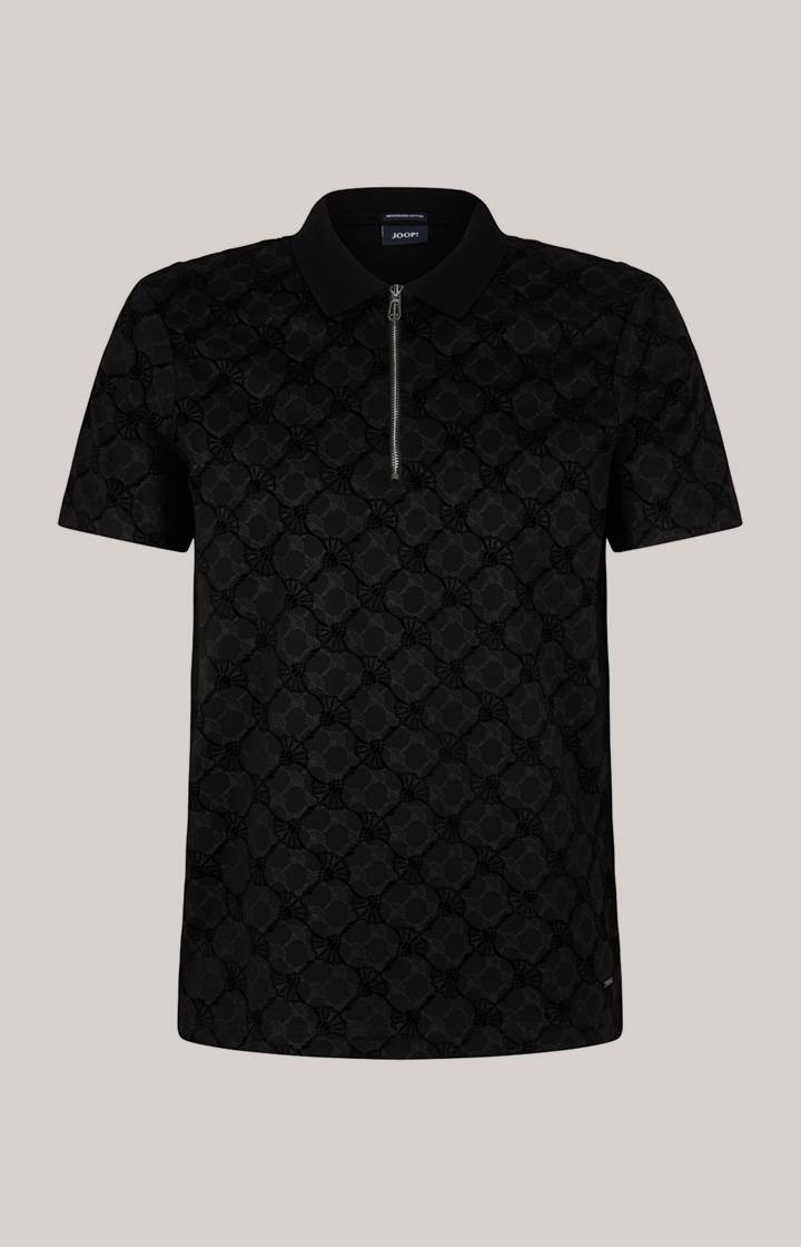 Joop Cornflower-Poloshirt Benito in Schwarz Blitzverkäufe