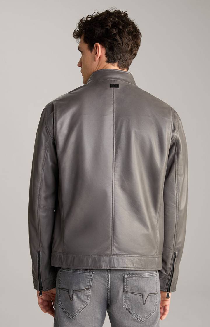 Joop Lederjacke Lif in Grau Online Shopping