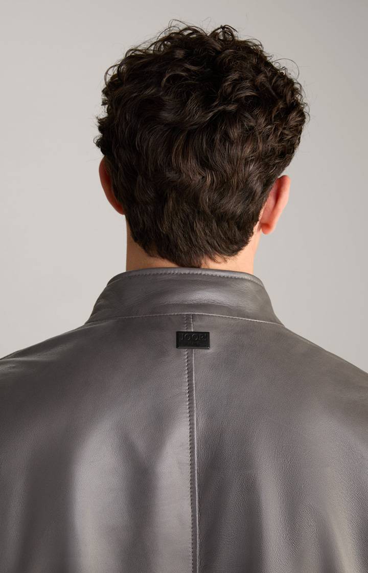 Joop Lederjacke Lif in Grau Online Shopping