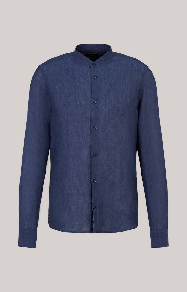 Joop Leinen-Hemd Pebo in Navy Preisnachlass