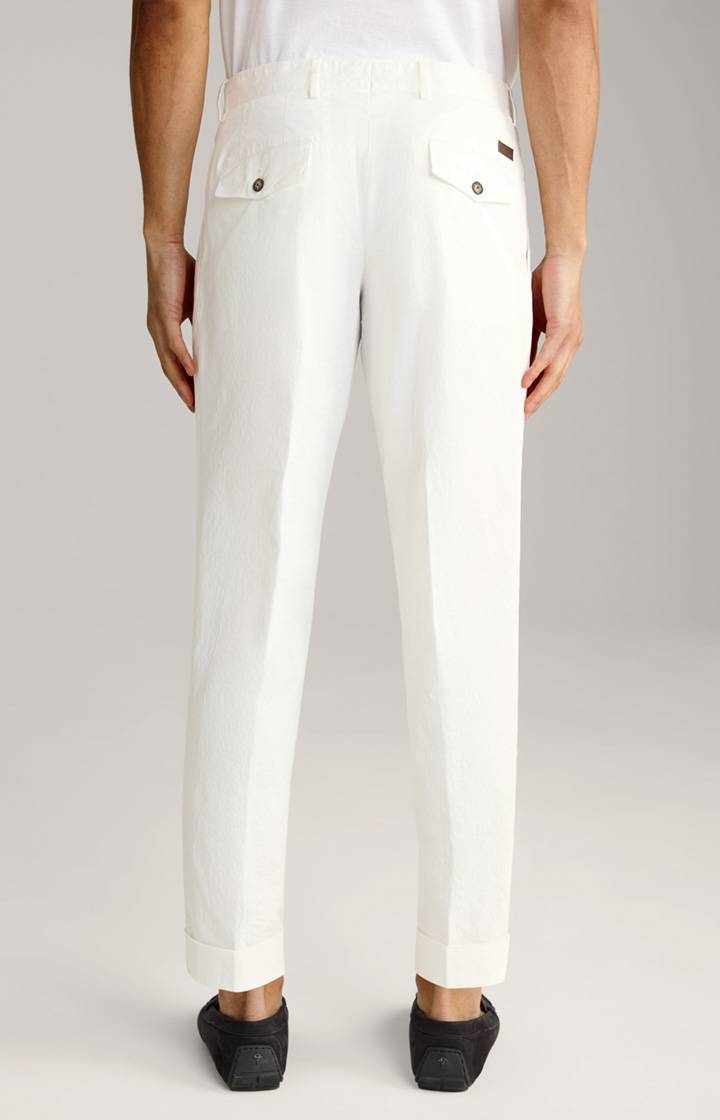 Joop Bundfaltenhose Randar in Creme Saisonschlussverkauf