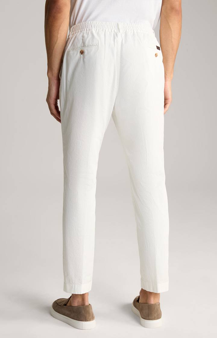 Joop Bundfaltenhose Lester in Creme Neueste Mode