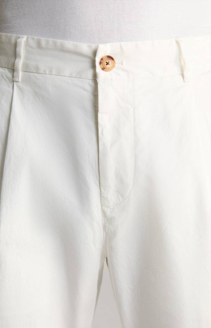 Joop Bundfaltenhose Lester in Creme Neueste Mode