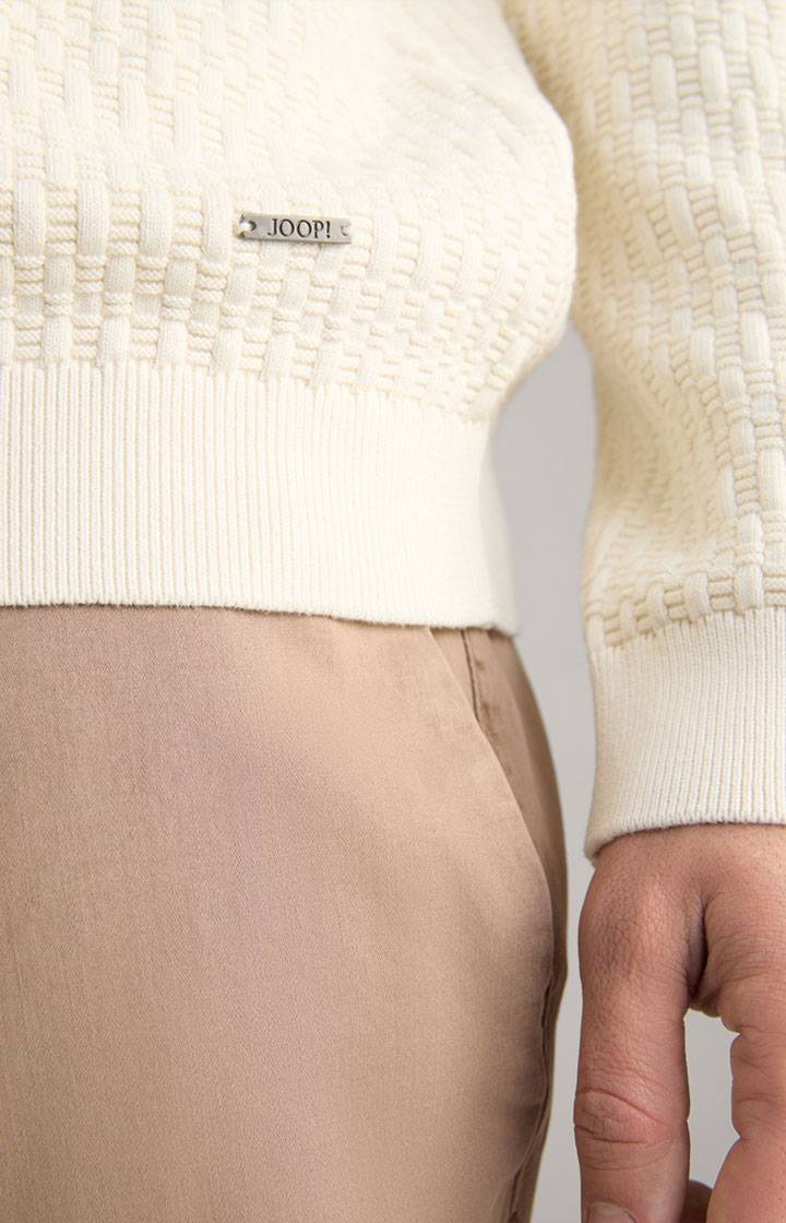 Joop Pullover Fabion in Offwhite Zeitlich begrenztes Angebot