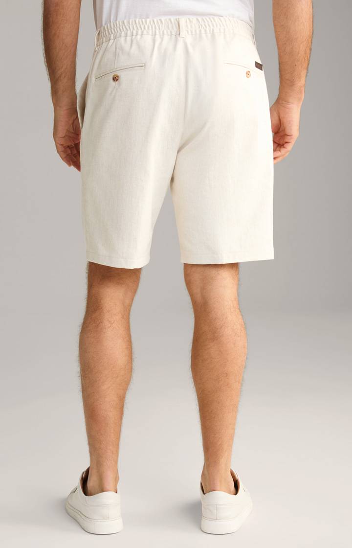 Joop Leinenmix-Shorts Dinghy in Offwhite Saisonale Angebote