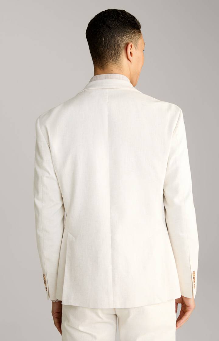 Joop Leinenmix-Sakko Hawksley in Offwhite Riesige Ersparnisse