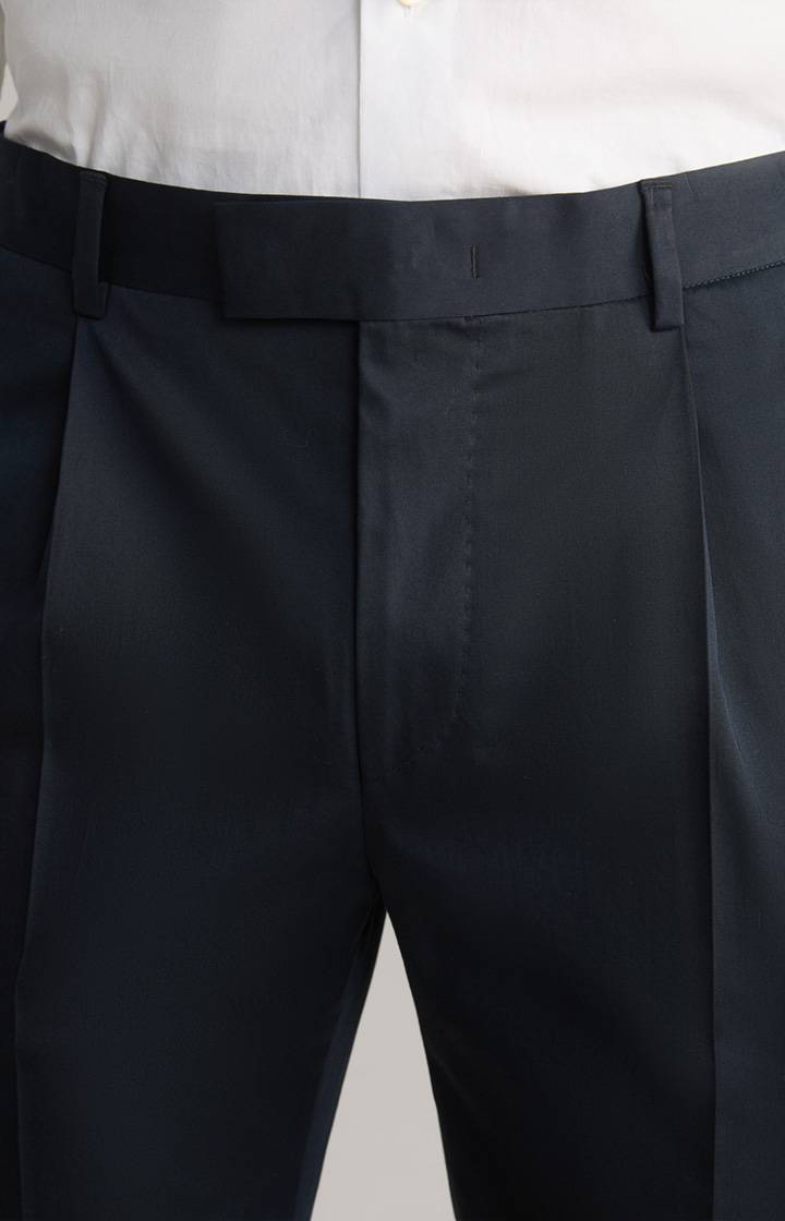 Joop Baumwoll-Baukasten-Hose Bennet in Navy Letzter Tag