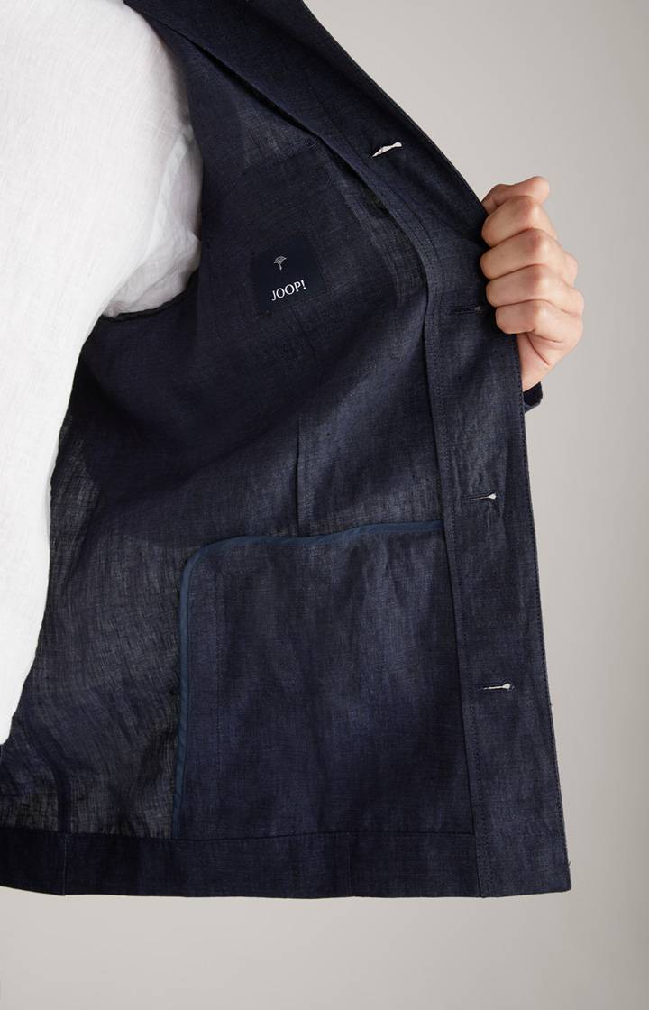 Joop Leinen-Jacke Hearts in Dunkelblau Discount Store für neue Produkte
