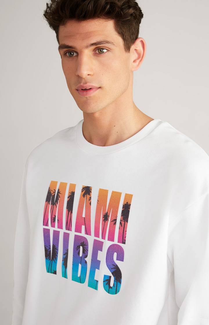 Joop Sweatshirt Alagon in Weiß Black Friday Preise