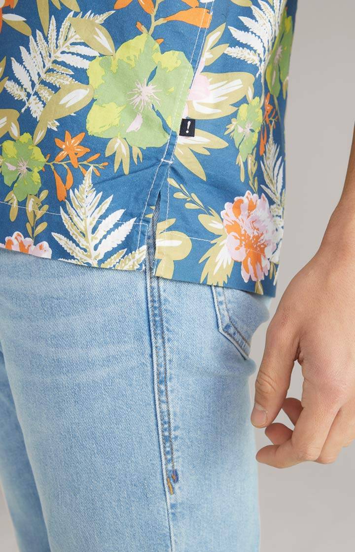 Joop Hemd Hanes in Blau gemustert Online