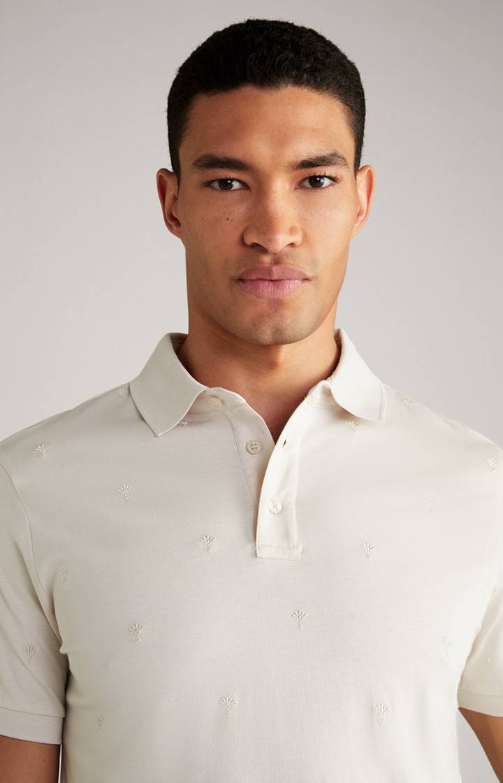 Joop Cornflower Poloshirt Pascal in Ecru Outlet
