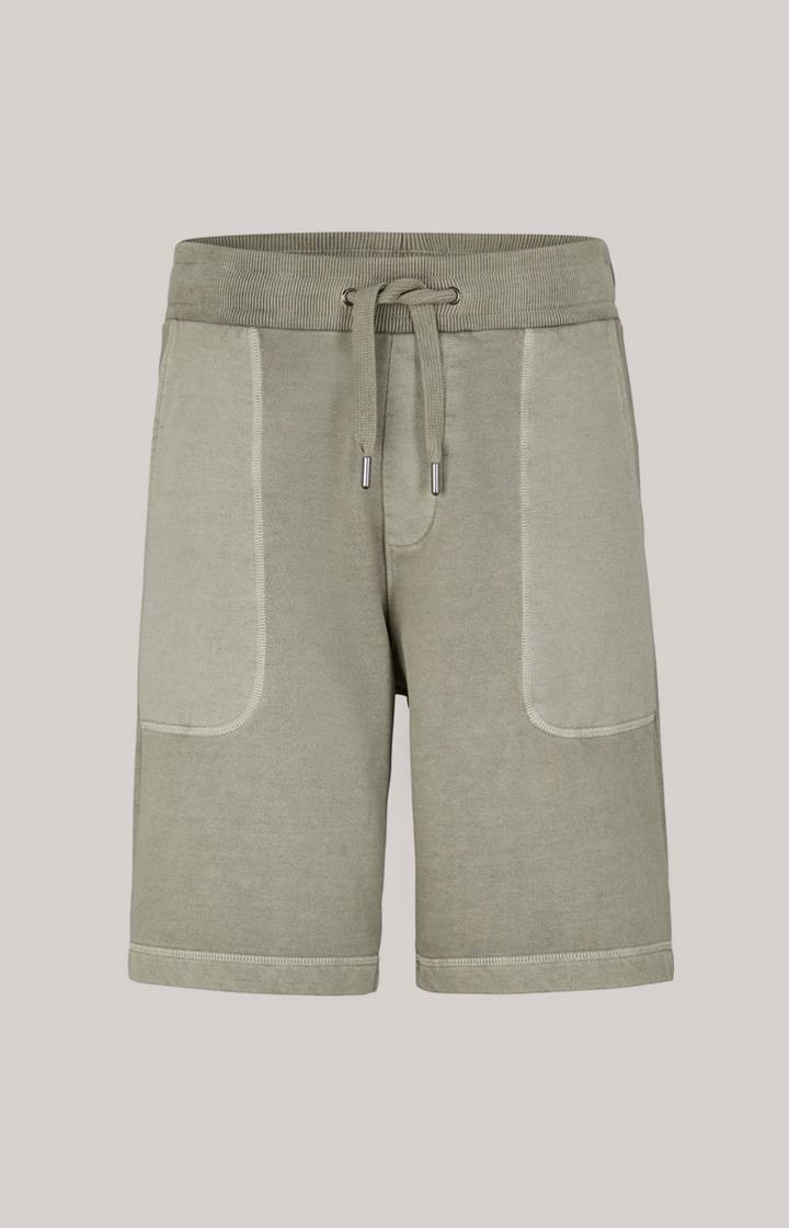 Joop Baumwoll-Sweat-Shorts Senan in Grün Verkauf