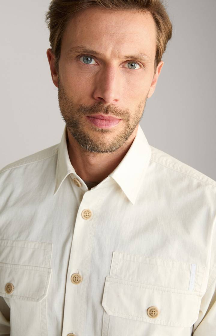 Joop Overshirt Hadwin in Offwhite Jubiläumsangebot