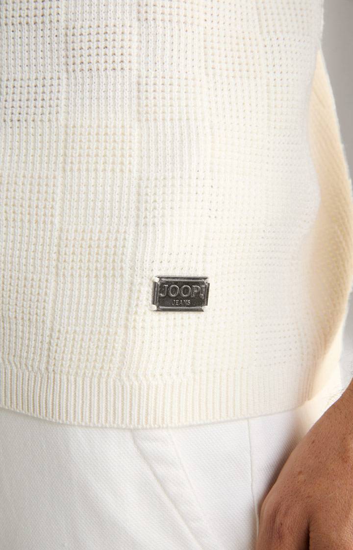 Joop Strick-Shirt Heiri in Creme Lagerräumung