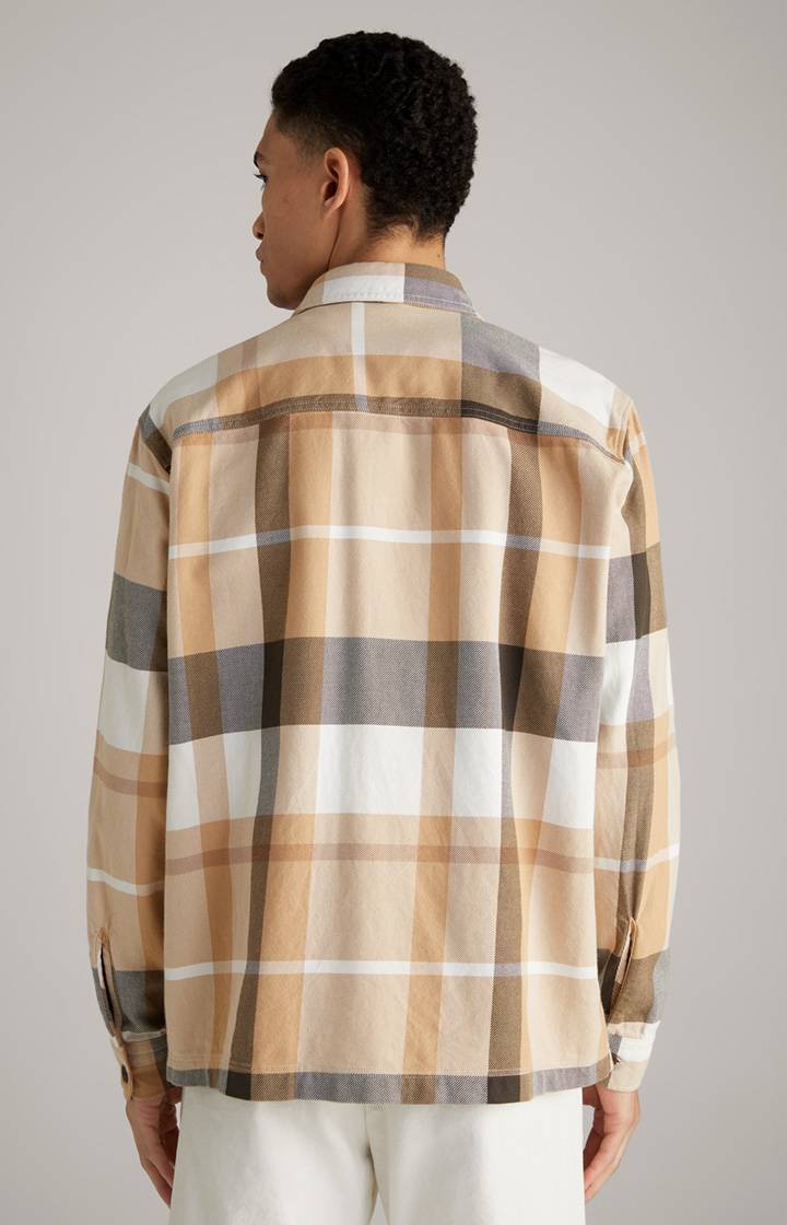 Joop Hemd Harvi in Beige kariert Top Angebot