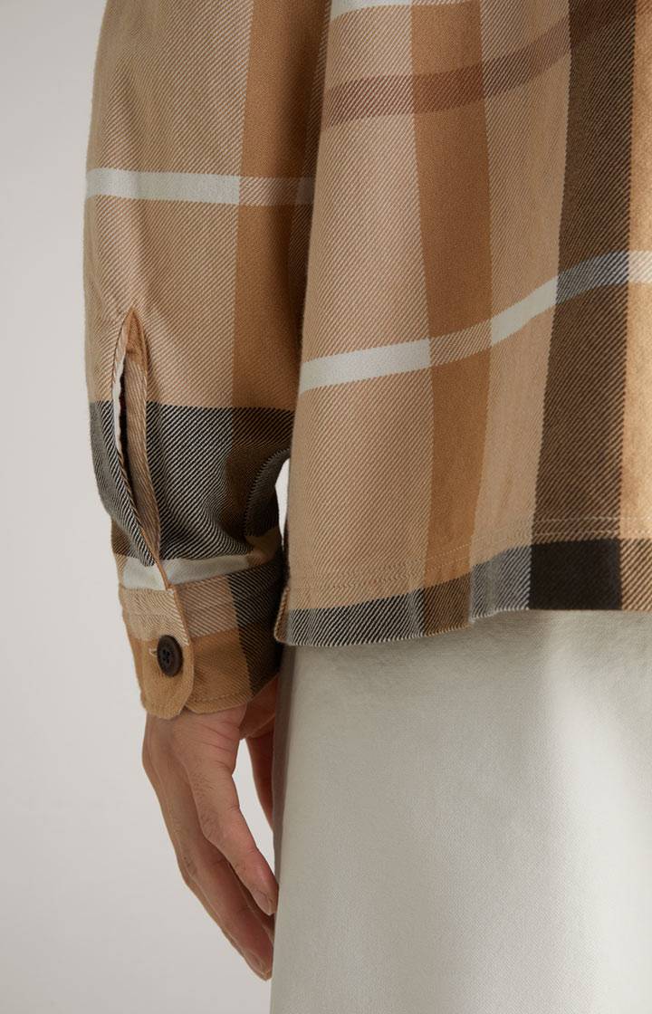Joop Hemd Harvi in Beige kariert Top Angebot