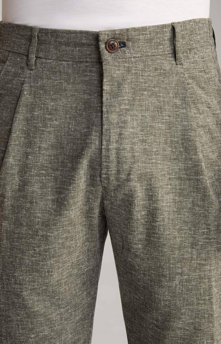 Joop Leinenmix-Chino Lead in Oliv meliert Saisonale Angebote