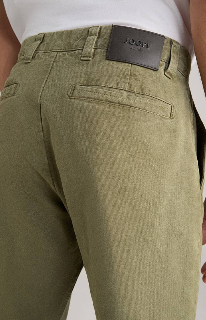 Joop Baumwoll-Chino Len in Oliv Tägliche Deals