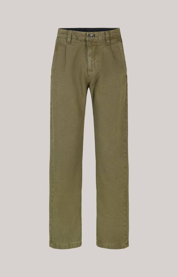 Joop Baumwoll-Chino Len in Oliv Tägliche Deals
