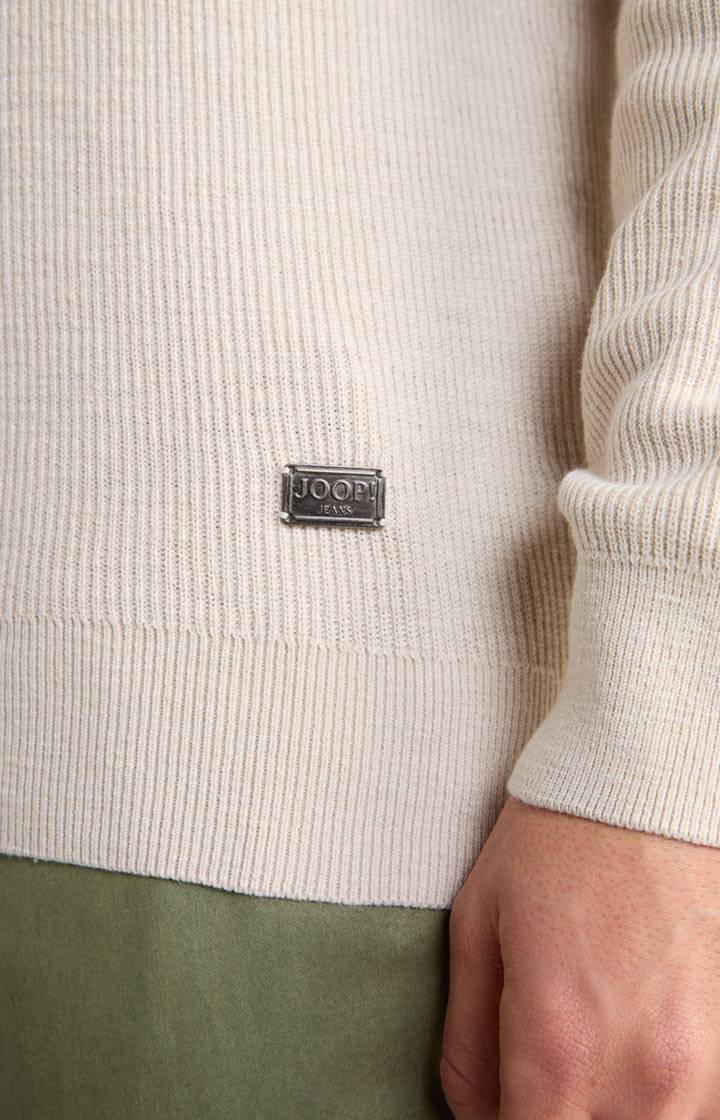 Joop Strickpullover Henley in Hellbeige Letzte 3 Tage
