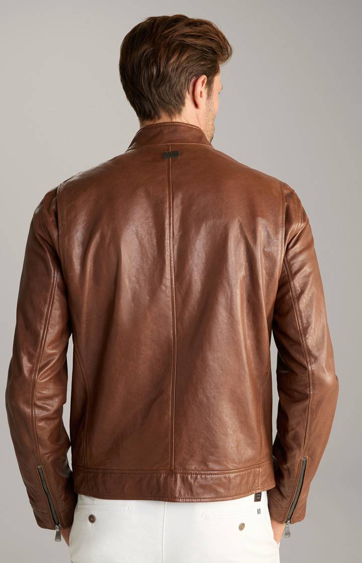 Joop Lederjacke Lif in Braun Letzte 2 Tage