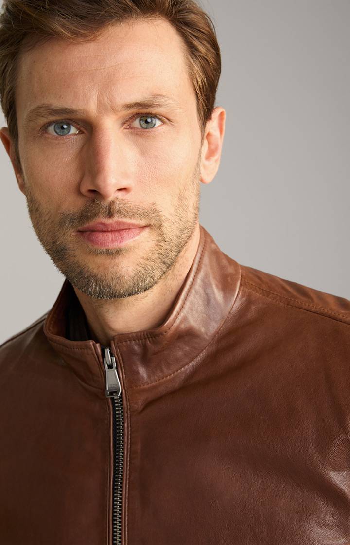Joop Lederjacke Lif in Braun Letzte 2 Tage
