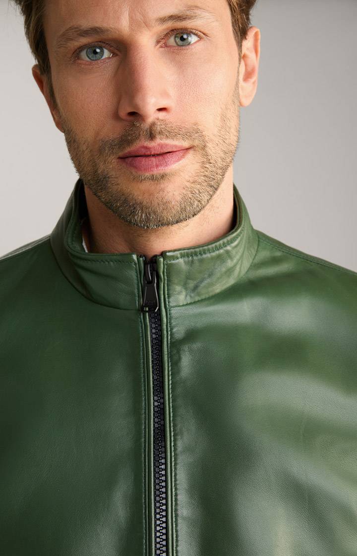 Joop Lederjacke Lif in Grün Bis zu 65% Rabatt