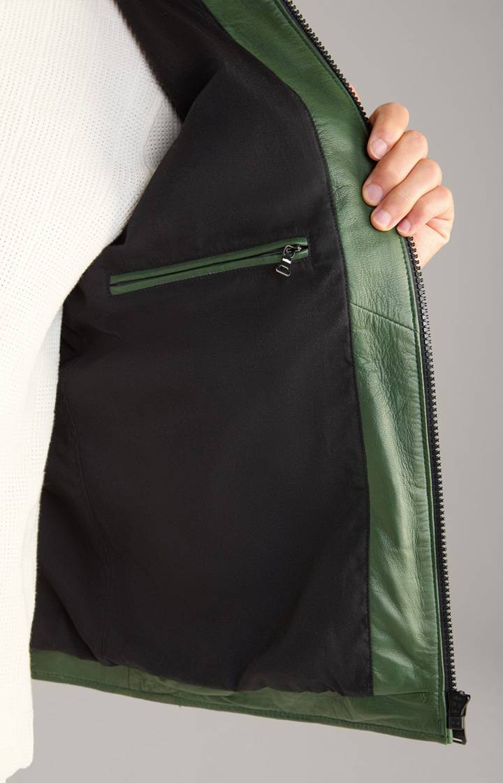Joop Lederjacke Lif in Grün Bis zu 65% Rabatt