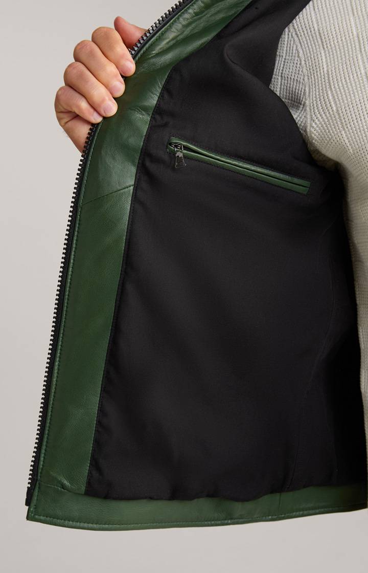 Joop Lederjacke Lif in Grün Bis zu 65% Rabatt