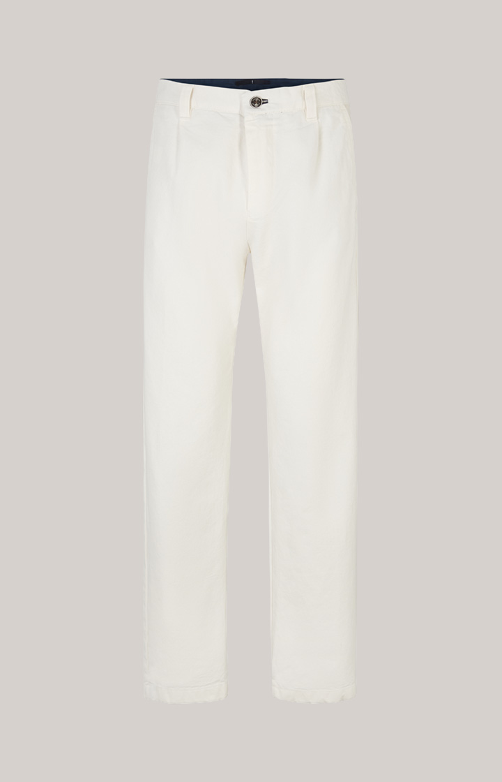 Joop Baumwoll-Chino Len in Offwhite Super Rabatt