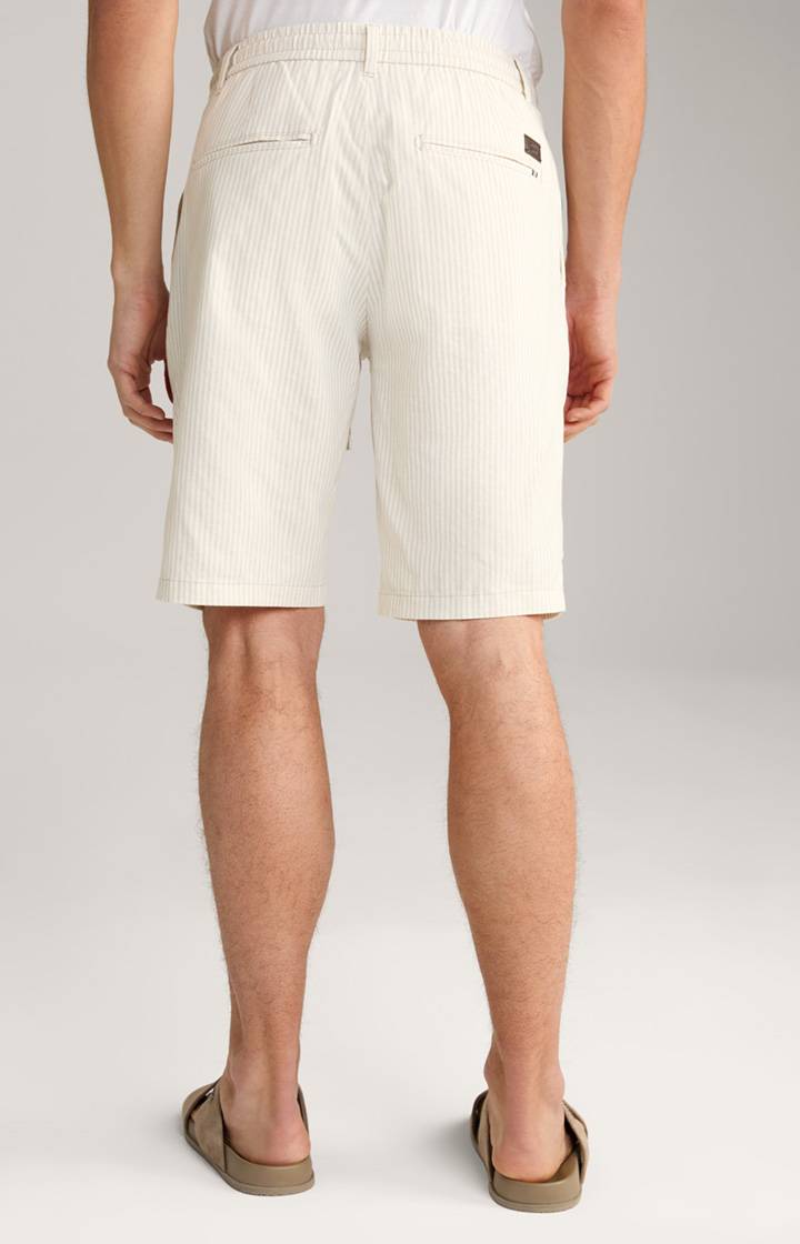 Joop Leinenmix-Shorts Ruby in Beige gestreift 50% Rabatt für begrenzte Zeit