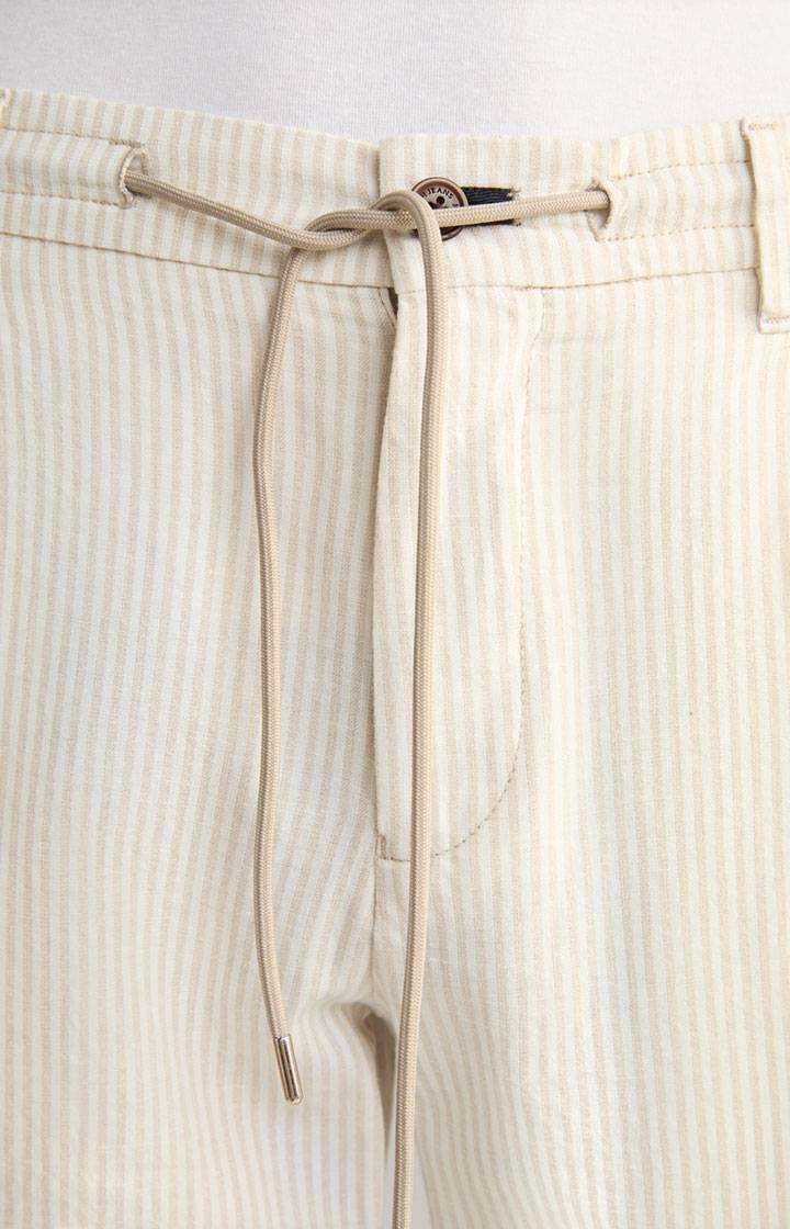 Joop Leinenmix-Shorts Ruby in Beige gestreift 50% Rabatt für begrenzte Zeit