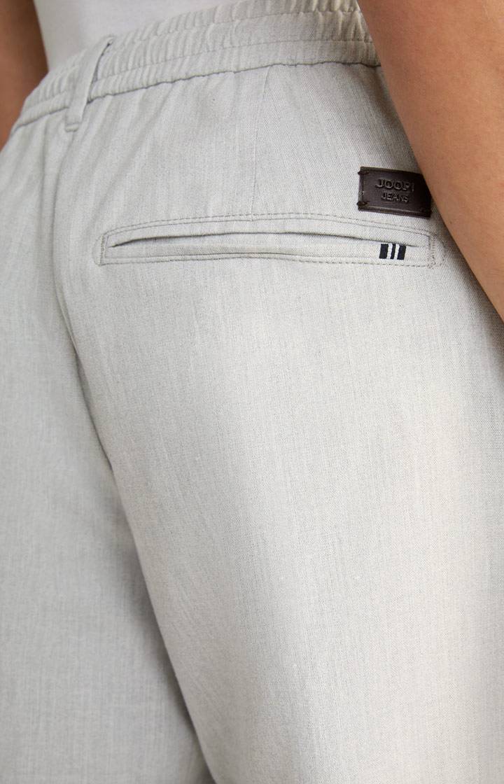 Joop Leinenmix-Shorts Ruby in Hellgrau Outlet