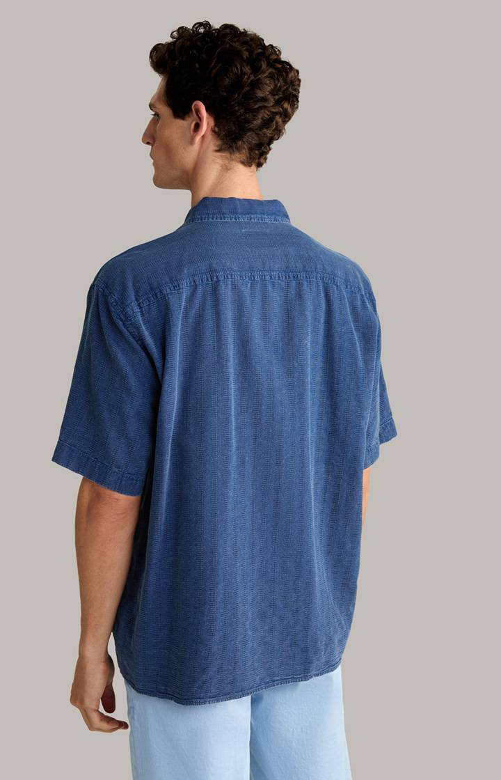 Joop Hemd Hanno in Denim Blau Schlussverkauf