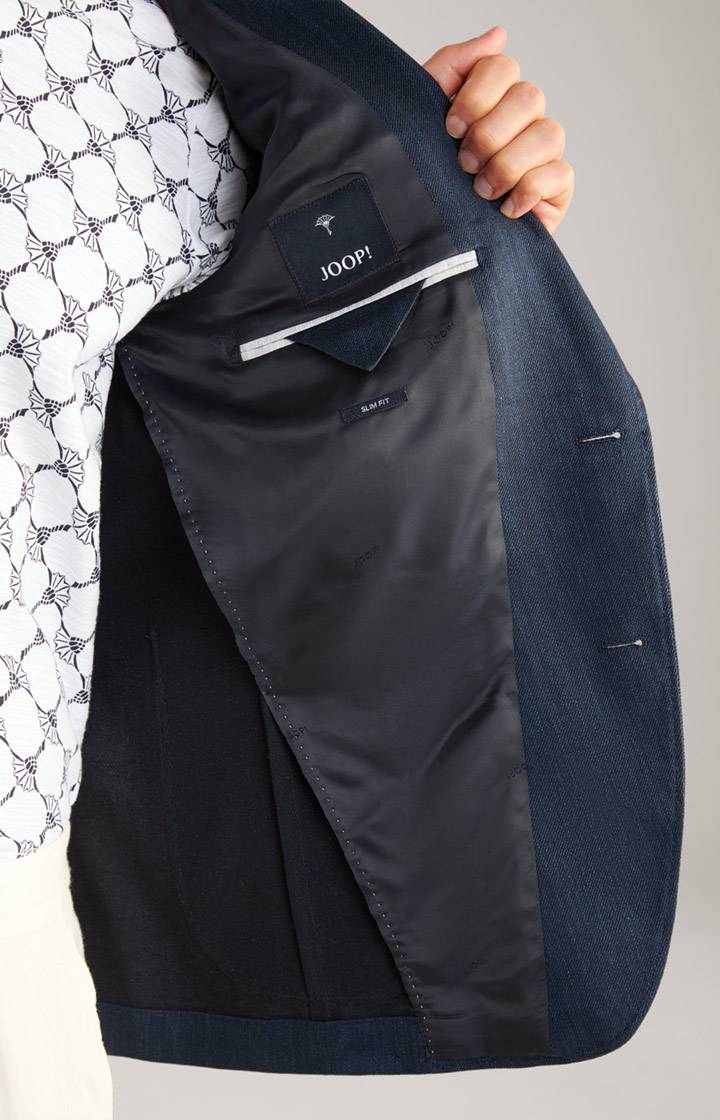 Joop Leinenmix-Sakko Heathrow in Denim Blue Fabrikverkauf